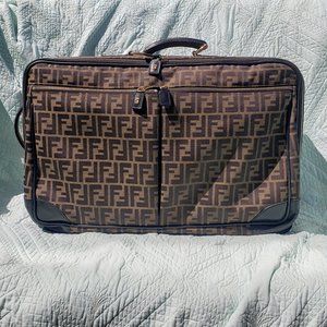 Fendi Carry-On  Travel Case Zucca Pattern